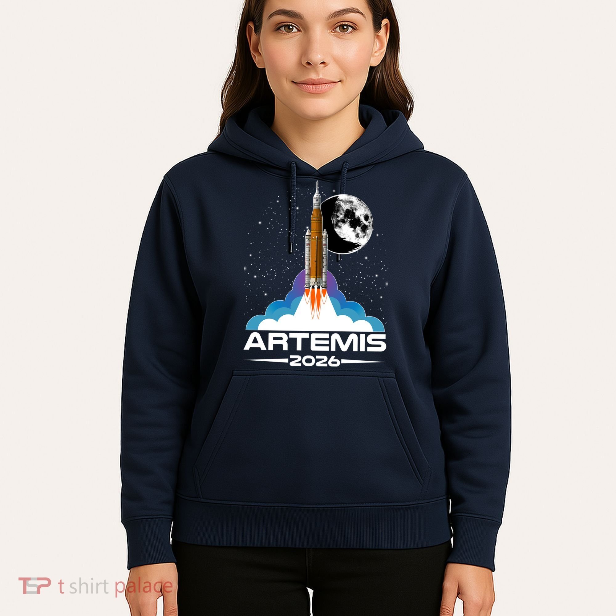Artemis II 2026 Moon Mission Hoodie