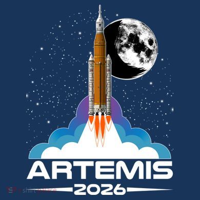 Artemis II 2026 Moon Mission Hoodie