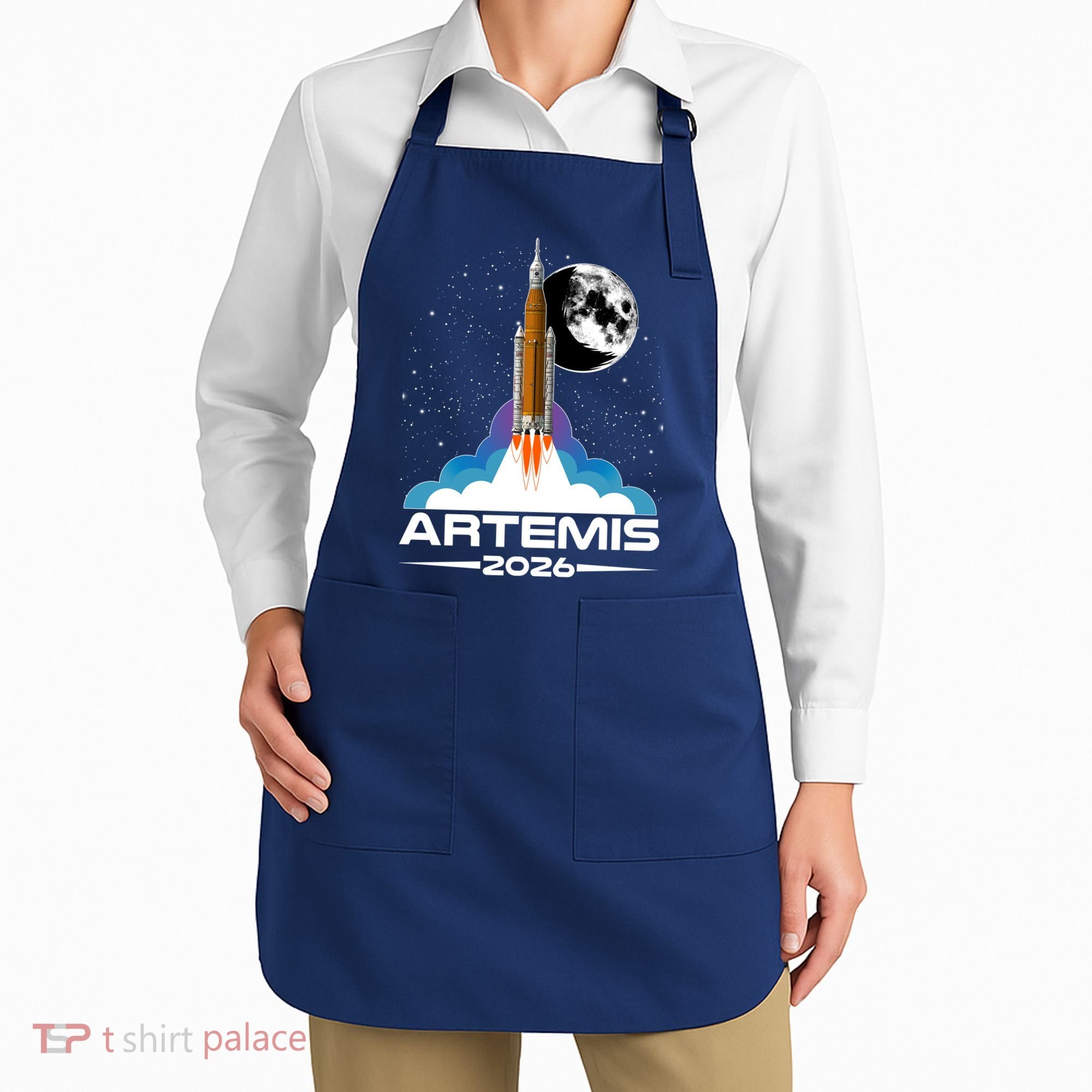 Artemis II 2026 Moon Mission Apron