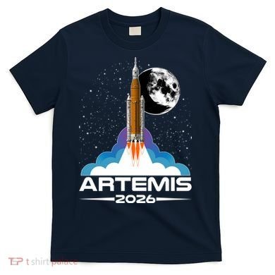 Artemis II 2026 Moon Mission T-Shirt