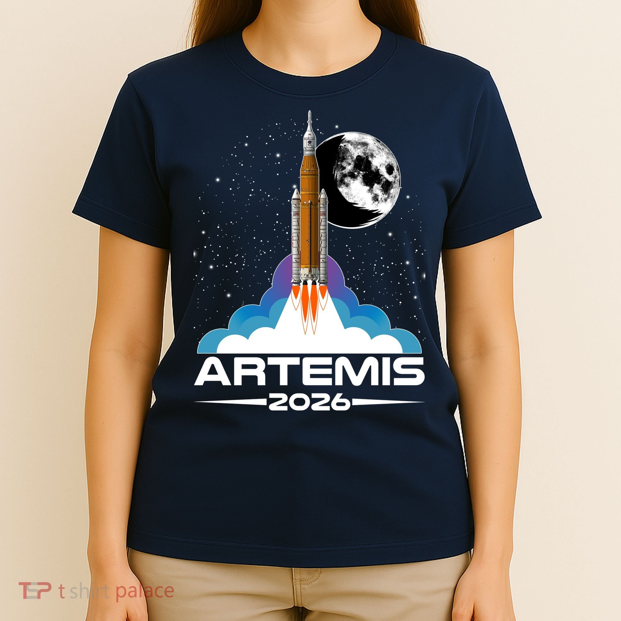 Artemis II 2026 Moon Mission T-Shirt