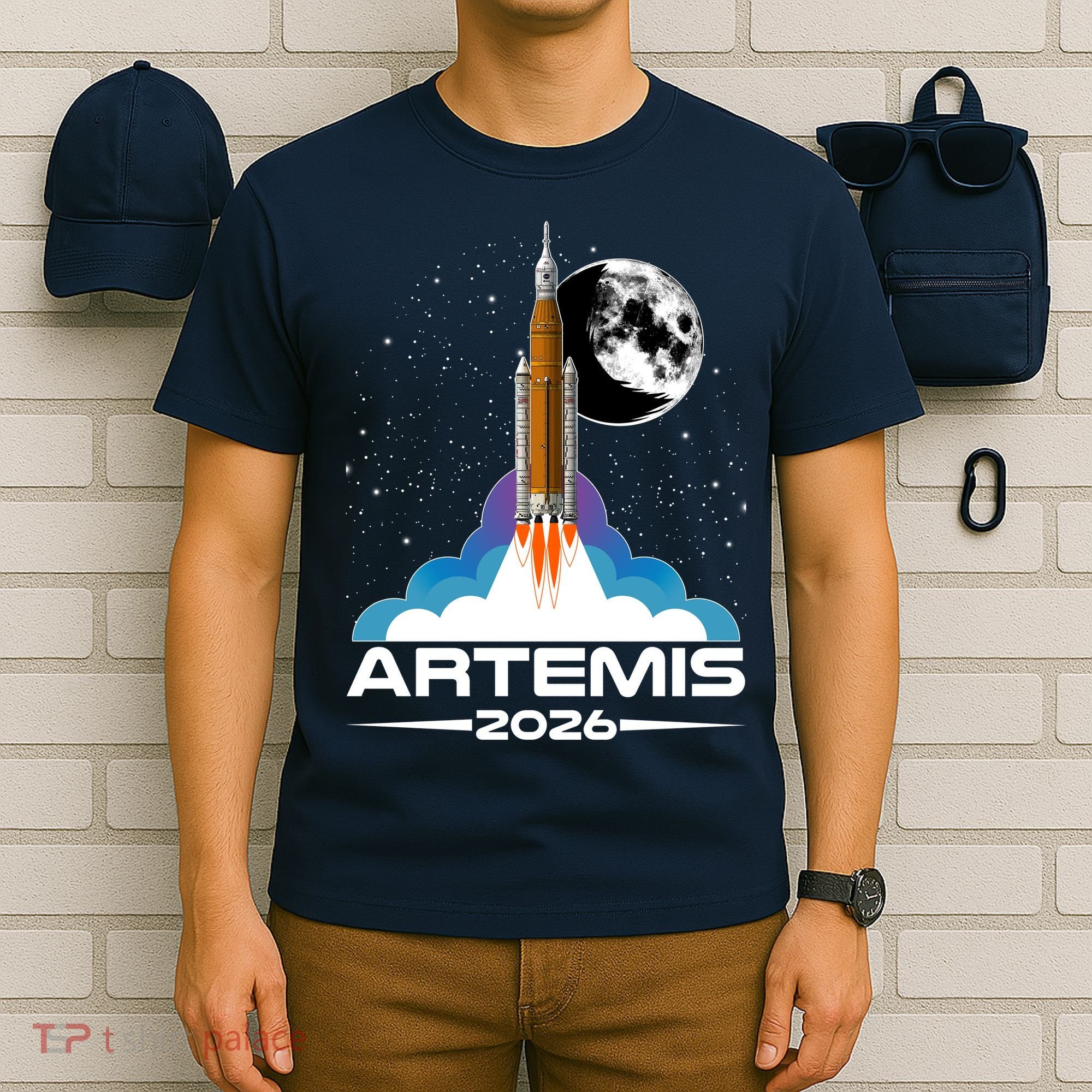 Artemis II 2026 Moon Mission T-Shirt
