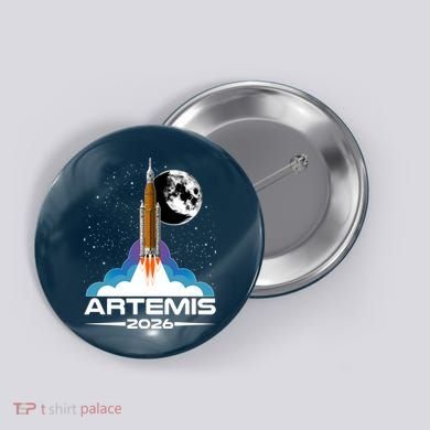 Artemis II 2026 Moon Mission Button