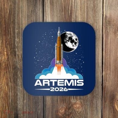 Artemis II 2026 Moon Mission Coaster