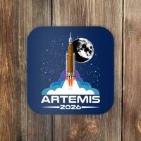 Artemis II 2026 Moon Mission Coaster thumb 0
