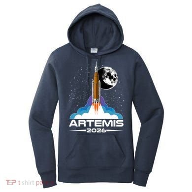 Artemis II 2026 Moon Mission Women's Hoodie