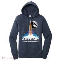 Artemis II 2026 Moon Mission Women's Hoodie thumb 0