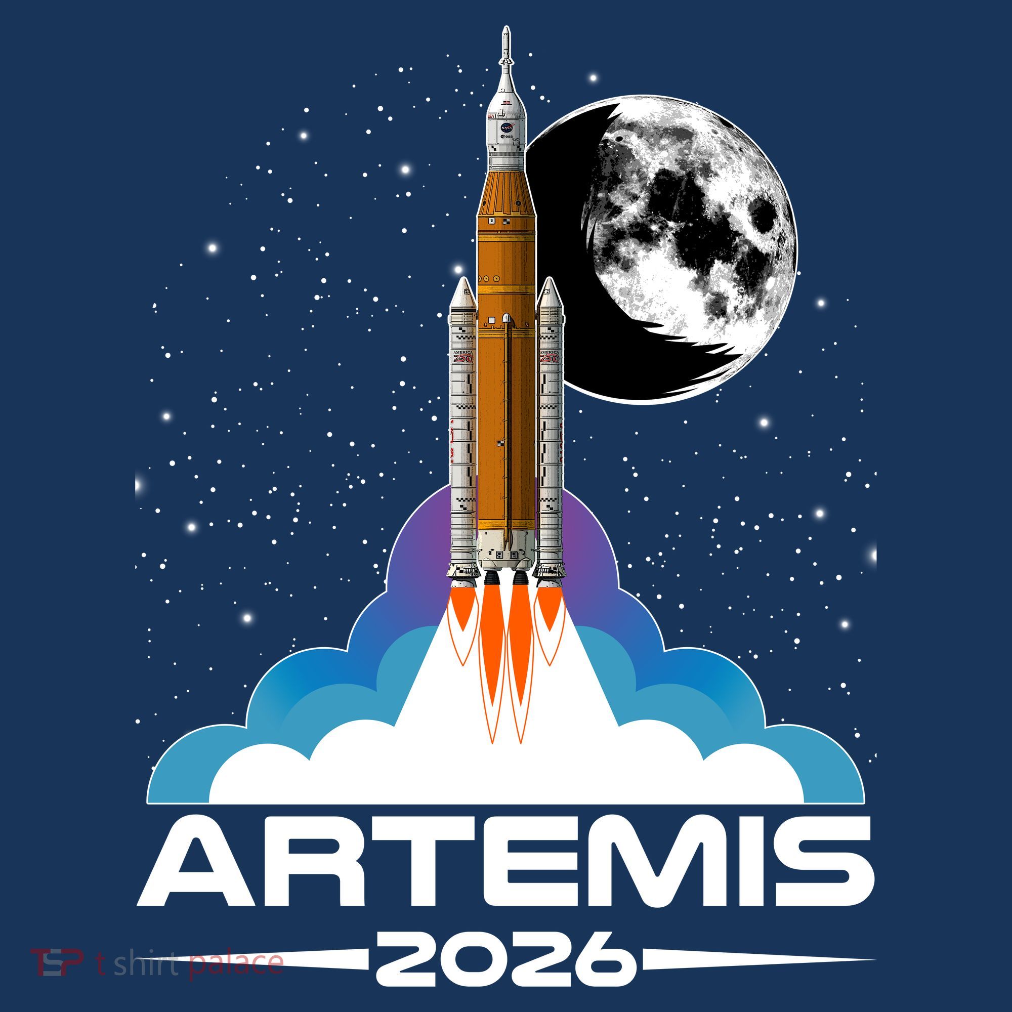 Artemis II 2026 Moon Mission Mousepad