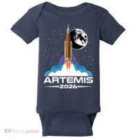 Artemis II 2026 Moon Mission Baby Bodysuit thumb 0