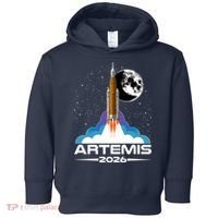 Artemis II 2026 Moon Mission Toddler Hoodie thumb 0
