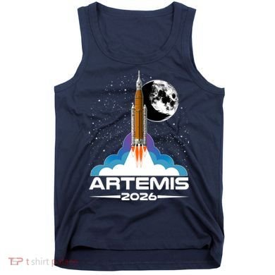 Artemis II 2026 Moon Mission Tank Top