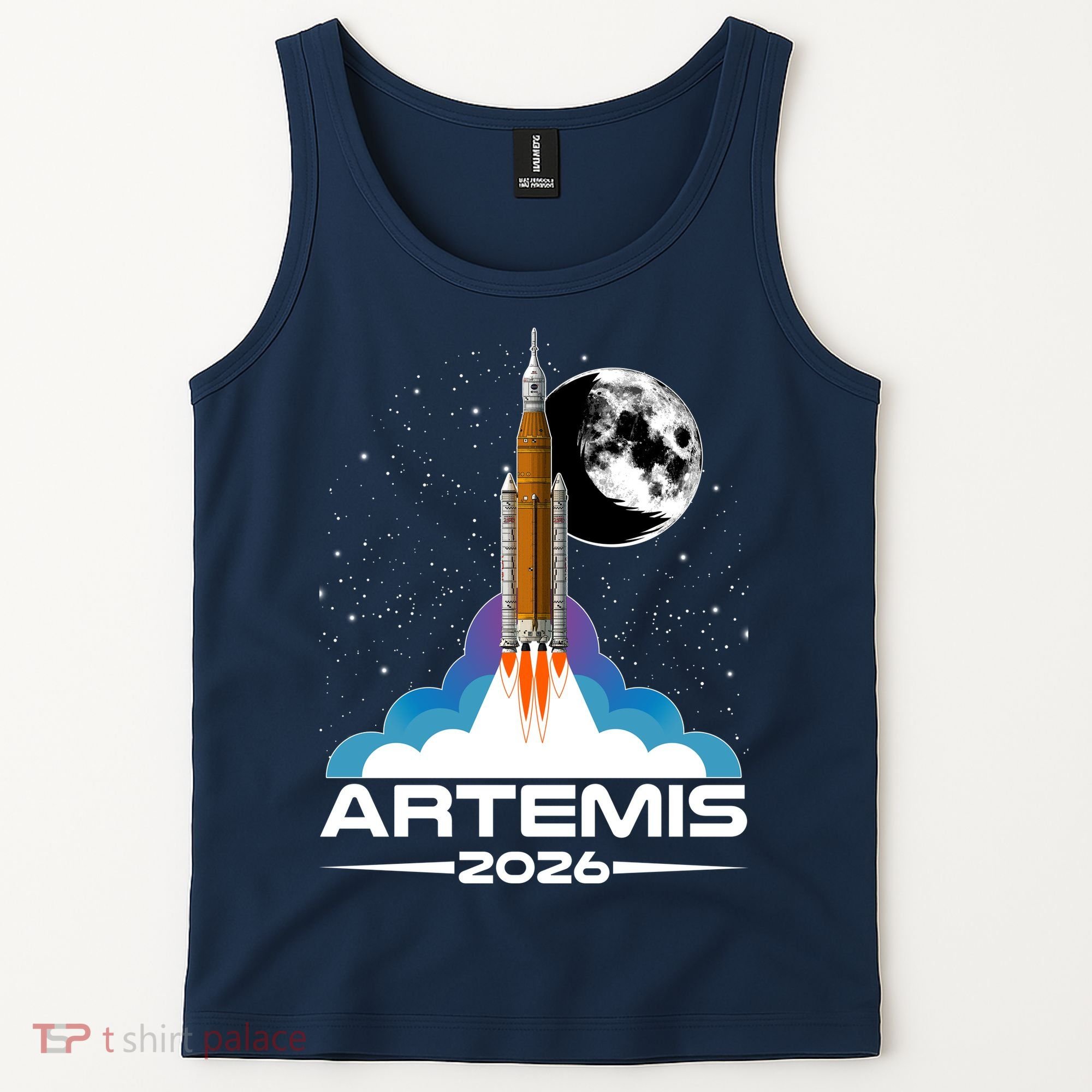 Artemis II 2026 Moon Mission Tank Top