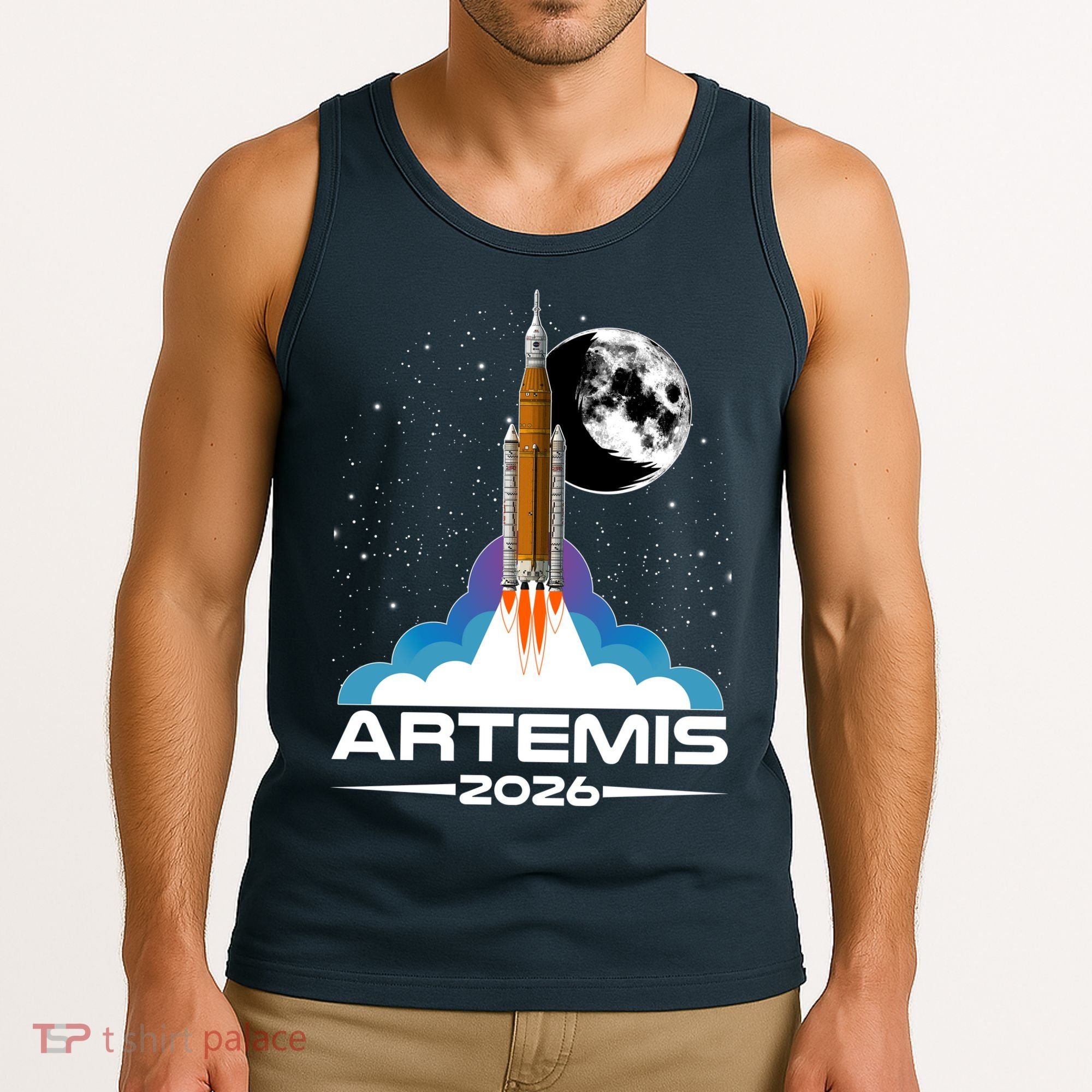 Artemis II 2026 Moon Mission Tank Top