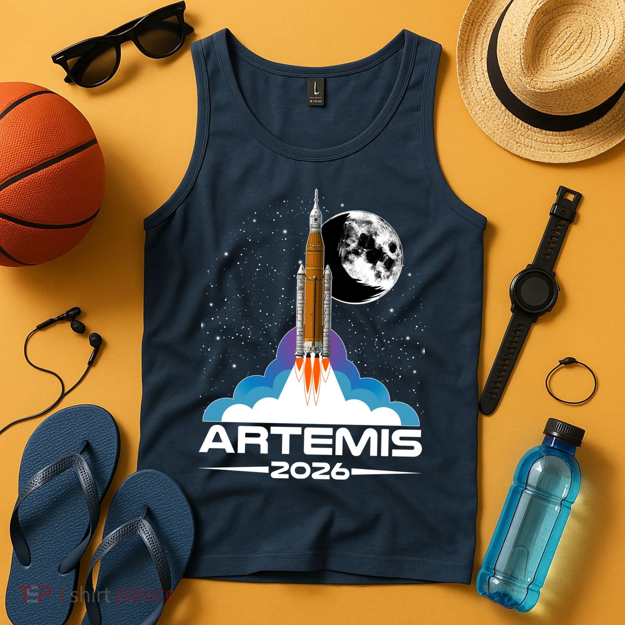 Artemis II 2026 Moon Mission Tank Top