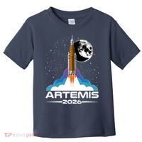 Artemis II 2026 Moon Mission Toddler T-Shirt thumb 0