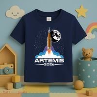 Artemis II 2026 Moon Mission Toddler T-Shirt thumb 3