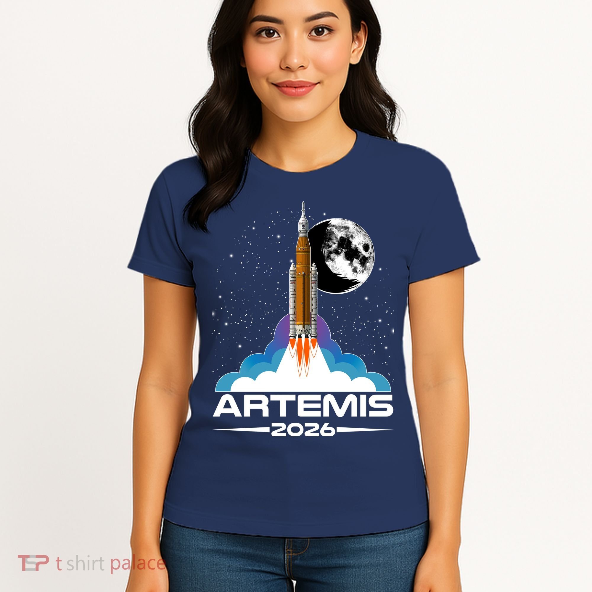 Artemis II 2026 Moon Mission Women's T-Shirt
