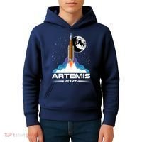 Artemis II 2026 Moon Mission Kids Hoodie thumb 4