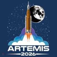 Artemis II 2026 Moon Mission Kids Hoodie thumb 5