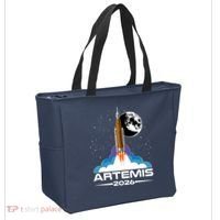 Artemis II 2026 Moon Mission Tote Bag thumb 2