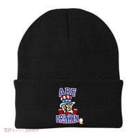 Abe In 4th Of July Independence Day Beer Pong Top Great Gift Beanie thumb 0