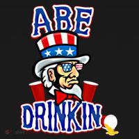 Abe In 4th Of July Independence Day Beer Pong Top Great Gift Ornament thumb 1