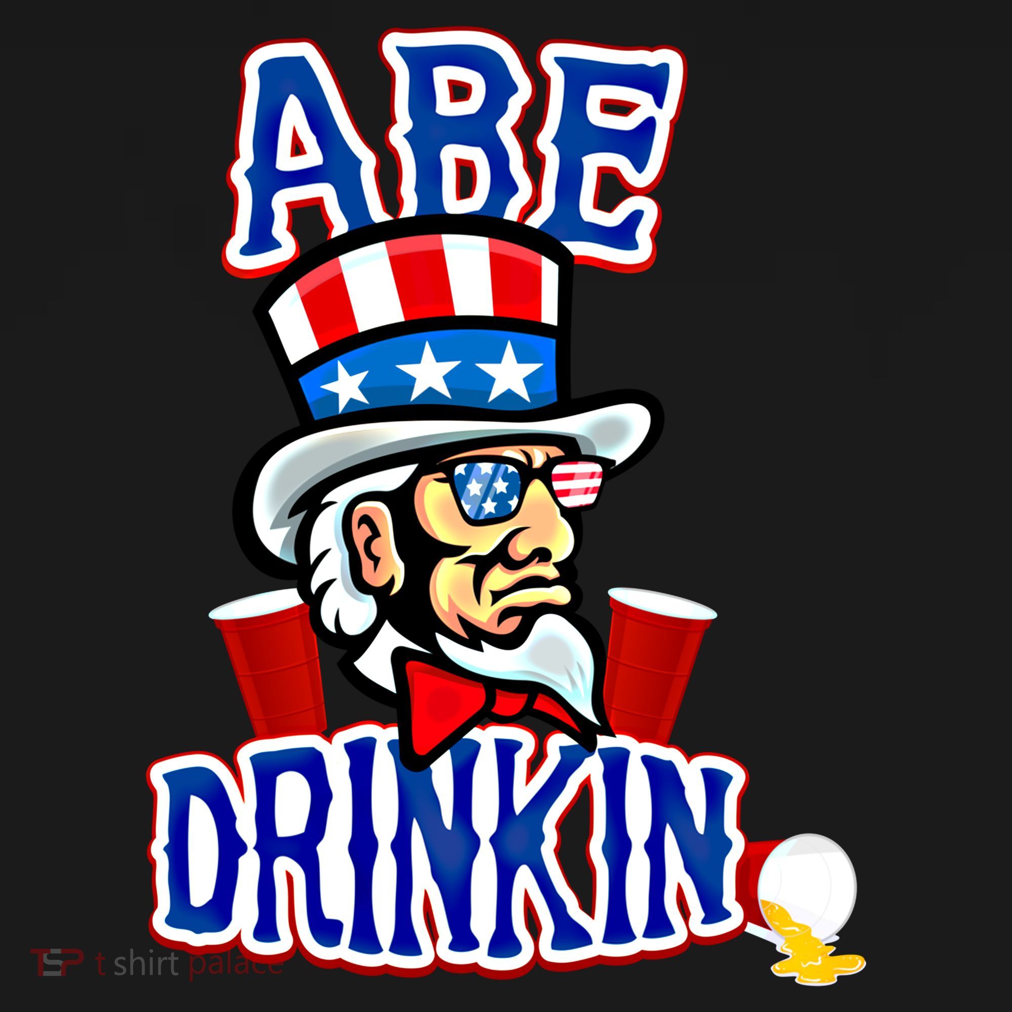 Abe In 4th Of July Independence Day Beer Pong Top Great Gift Ornament