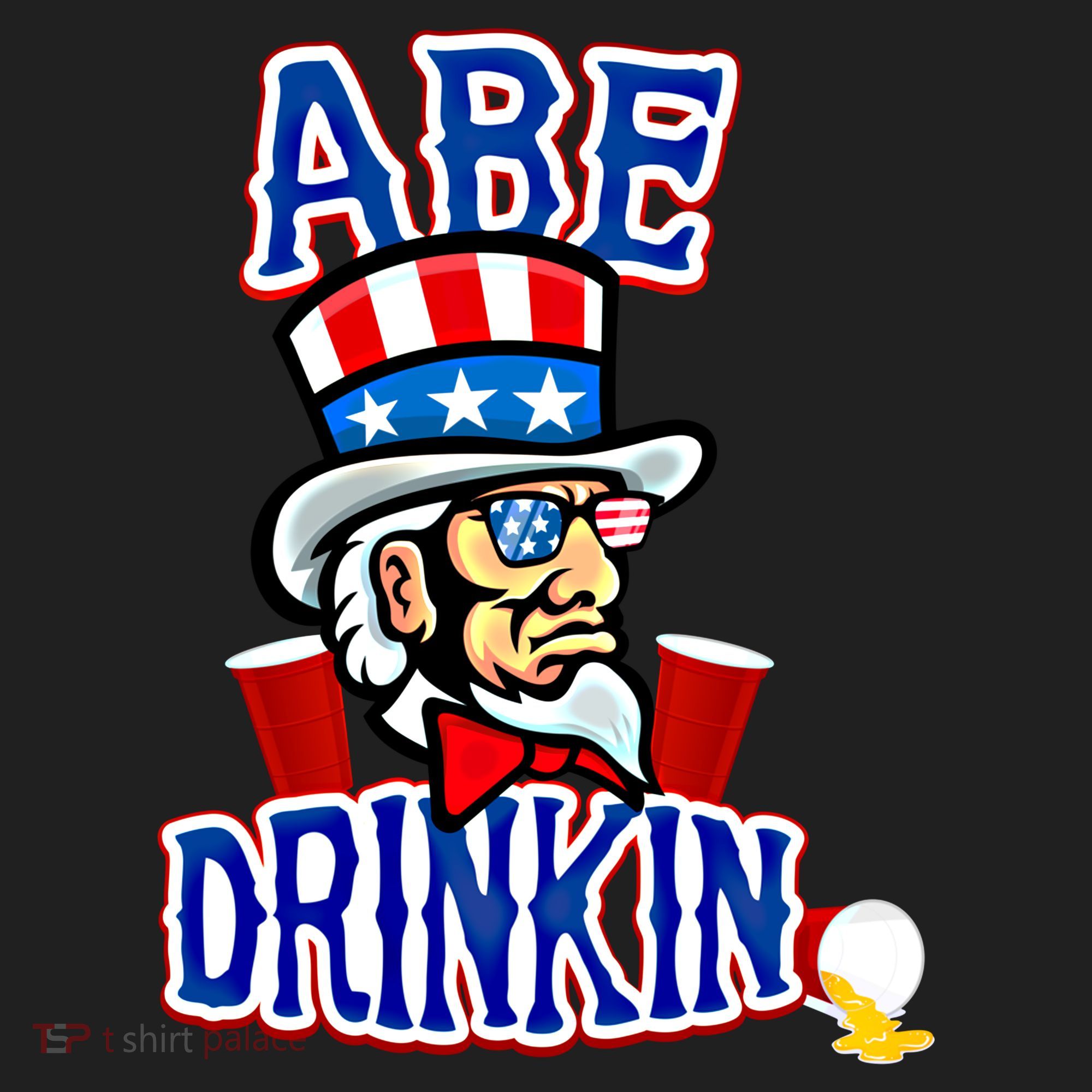 Abe In 4th Of July Independence Day Beer Pong Top Great Gift Hat