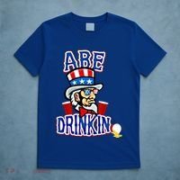 Abe In 4th Of July Independence Day Beer Pong Top Great Gift T-Shirt thumb 5
