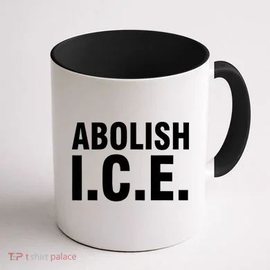 Abolish ICE Coffee Mug back