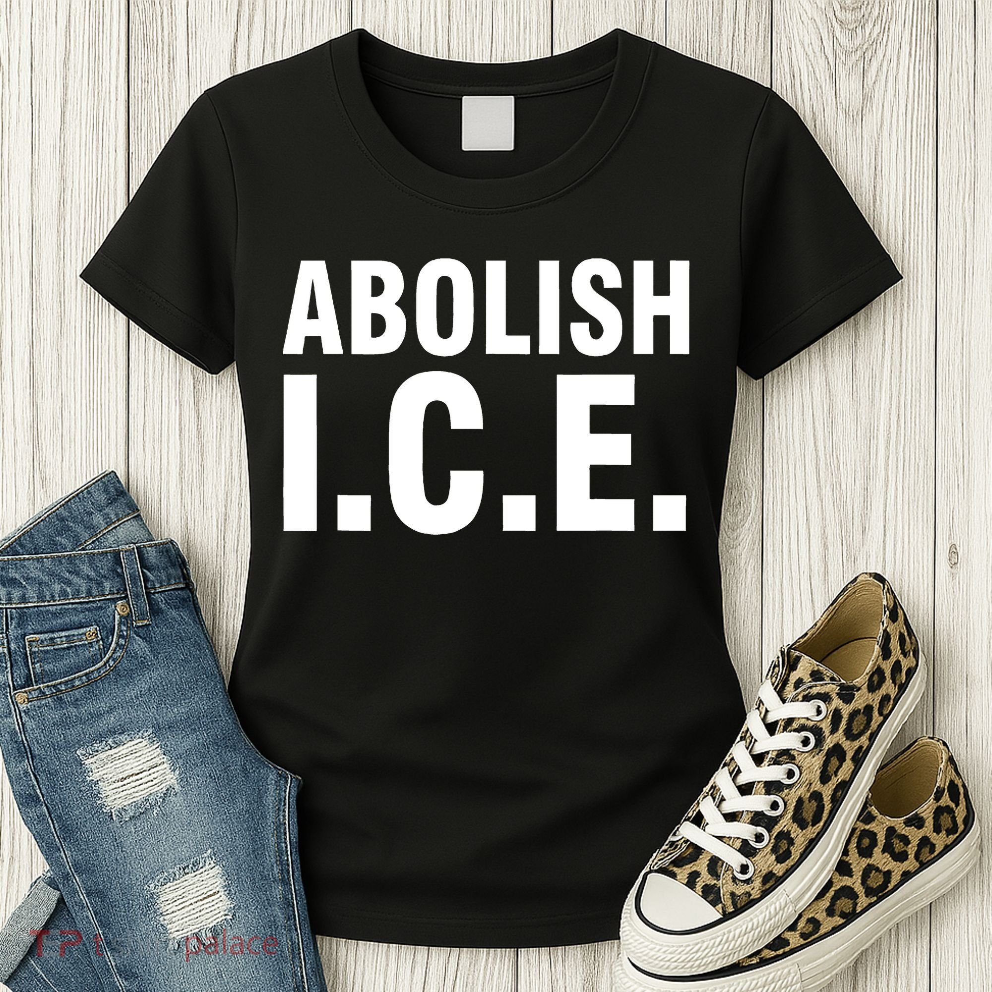 Abolish ICE Women's T-Shirt