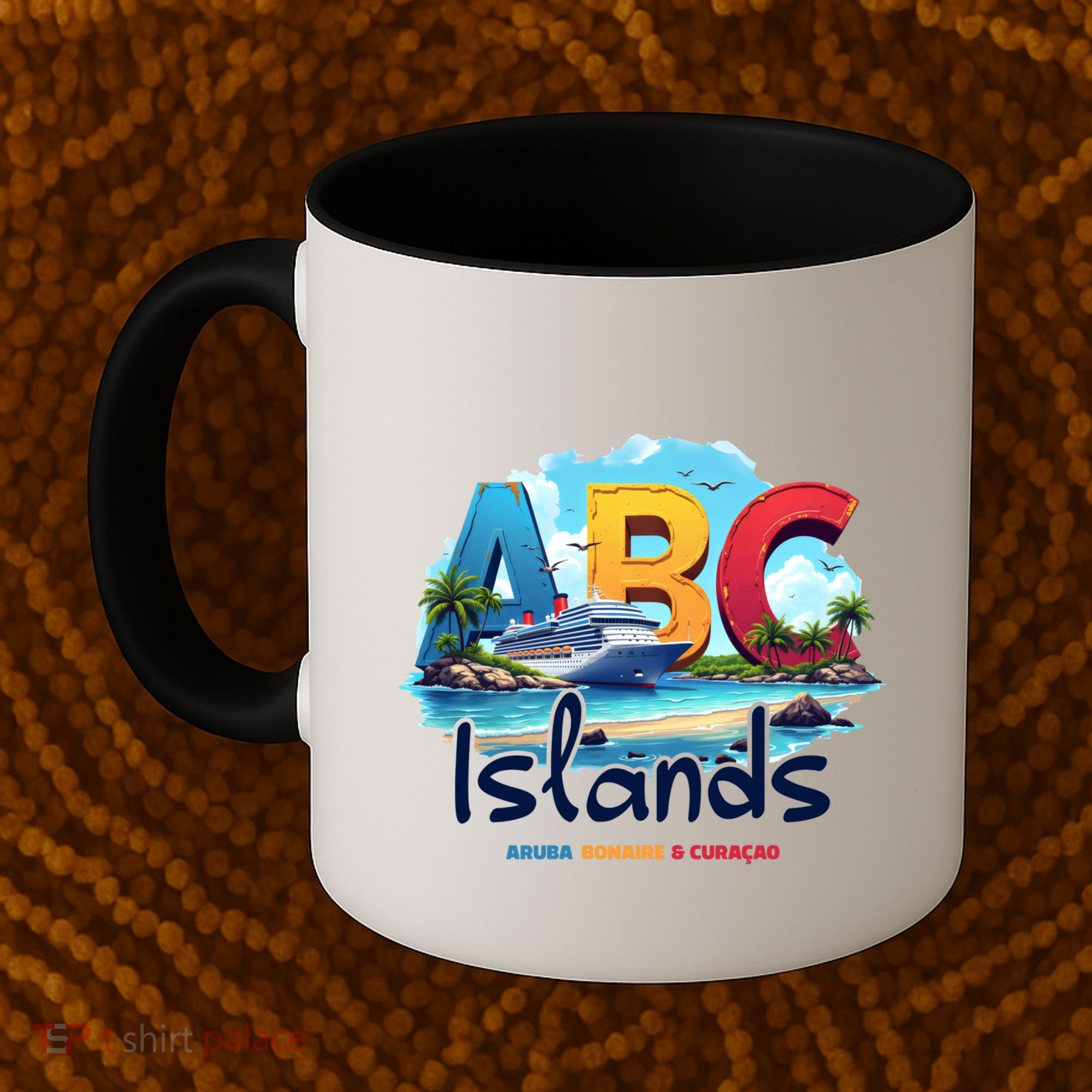 Abc Islands Aruba Bonaire Curacao Cruise Vacation Caribbean Great Gift Coffee Mug