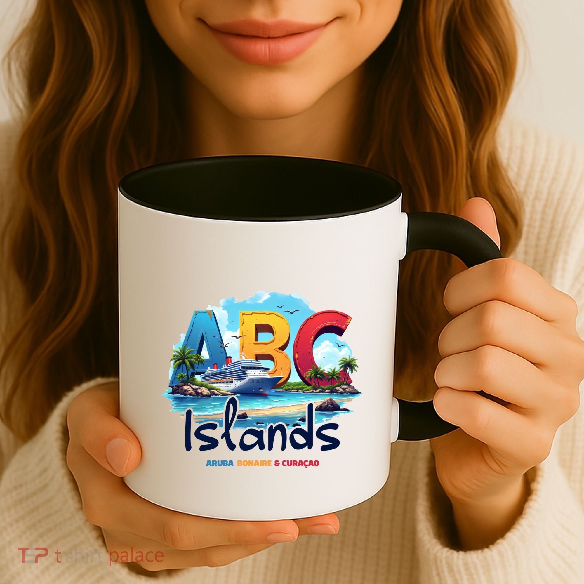 Abc Islands Aruba Bonaire Curacao Cruise Vacation Caribbean Great Gift Coffee Mug