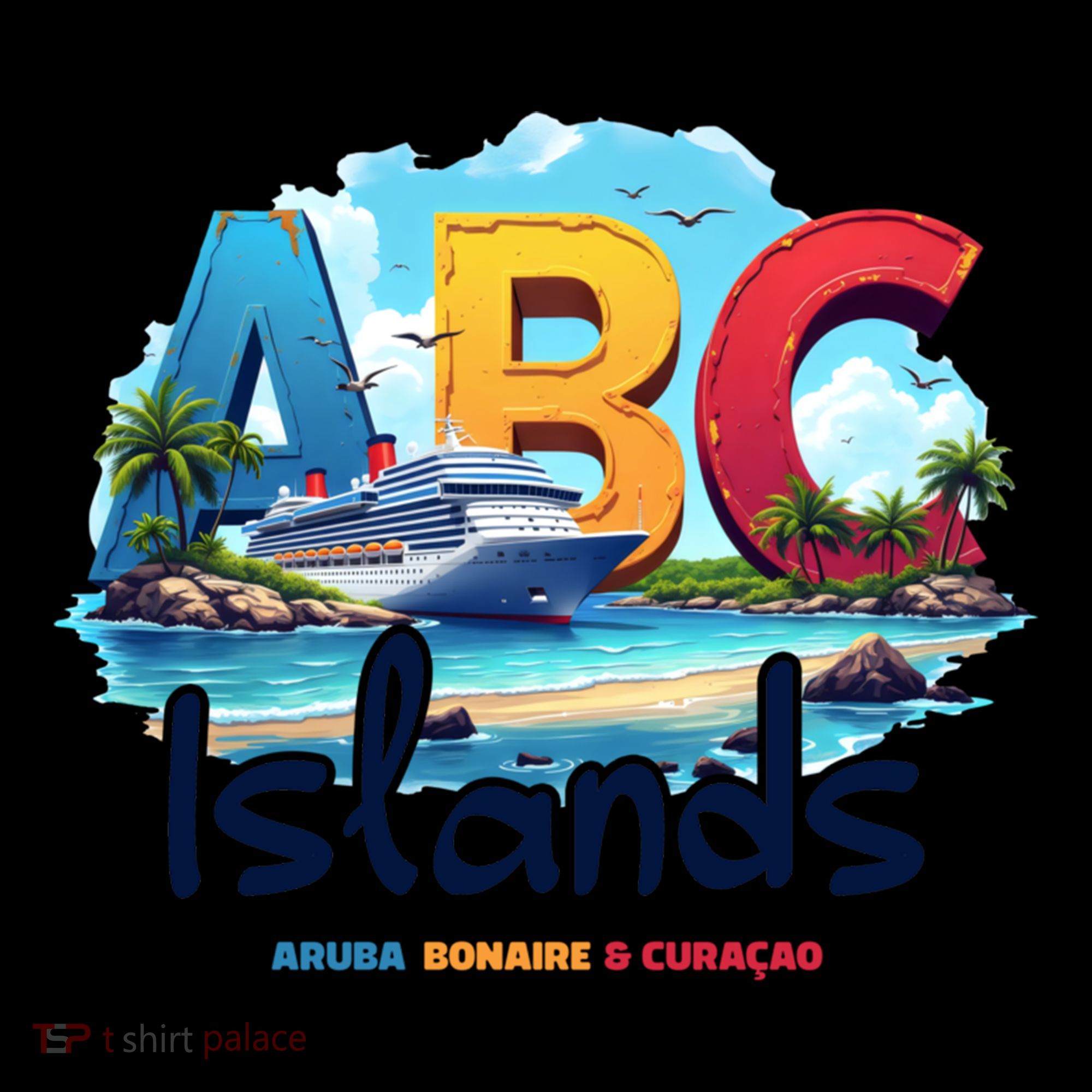Abc Islands Aruba Bonaire Curacao Cruise Vacation Caribbean Great Gift Coffee Mug