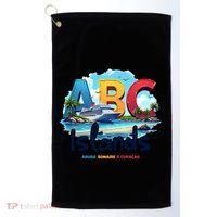 Abc Islands Aruba Bonaire Curacao Cruise Vacation Caribbean Great Gift Golf Towel thumb 0