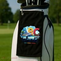 Abc Islands Aruba Bonaire Curacao Cruise Vacation Caribbean Great Gift Golf Towel thumb 2