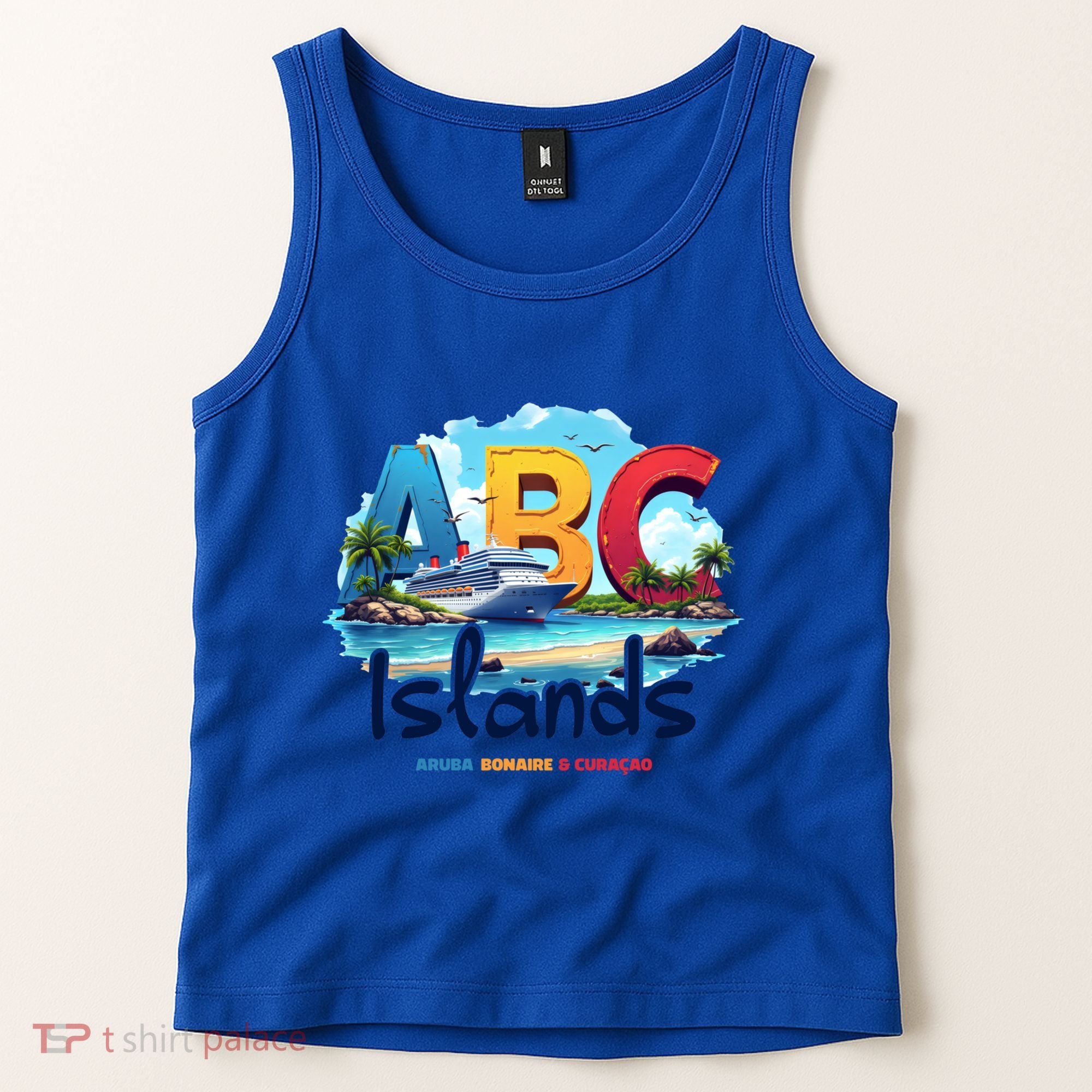 Abc Islands Aruba Bonaire Curacao Cruise Vacation Caribbean Great Gift Tank Top