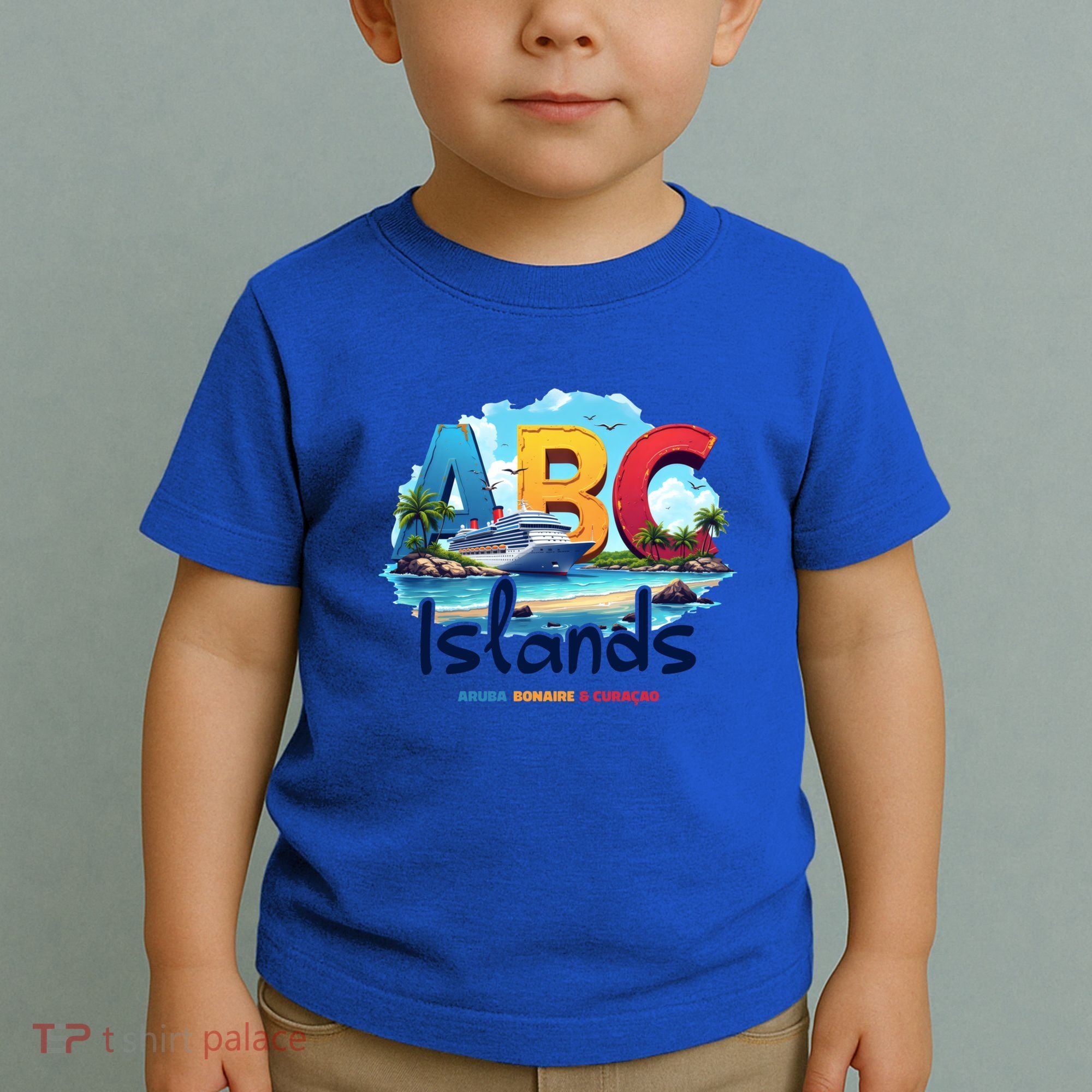 Abc Islands Aruba Bonaire Curacao Cruise Vacation Caribbean Great Gift Toddler T-Shirt