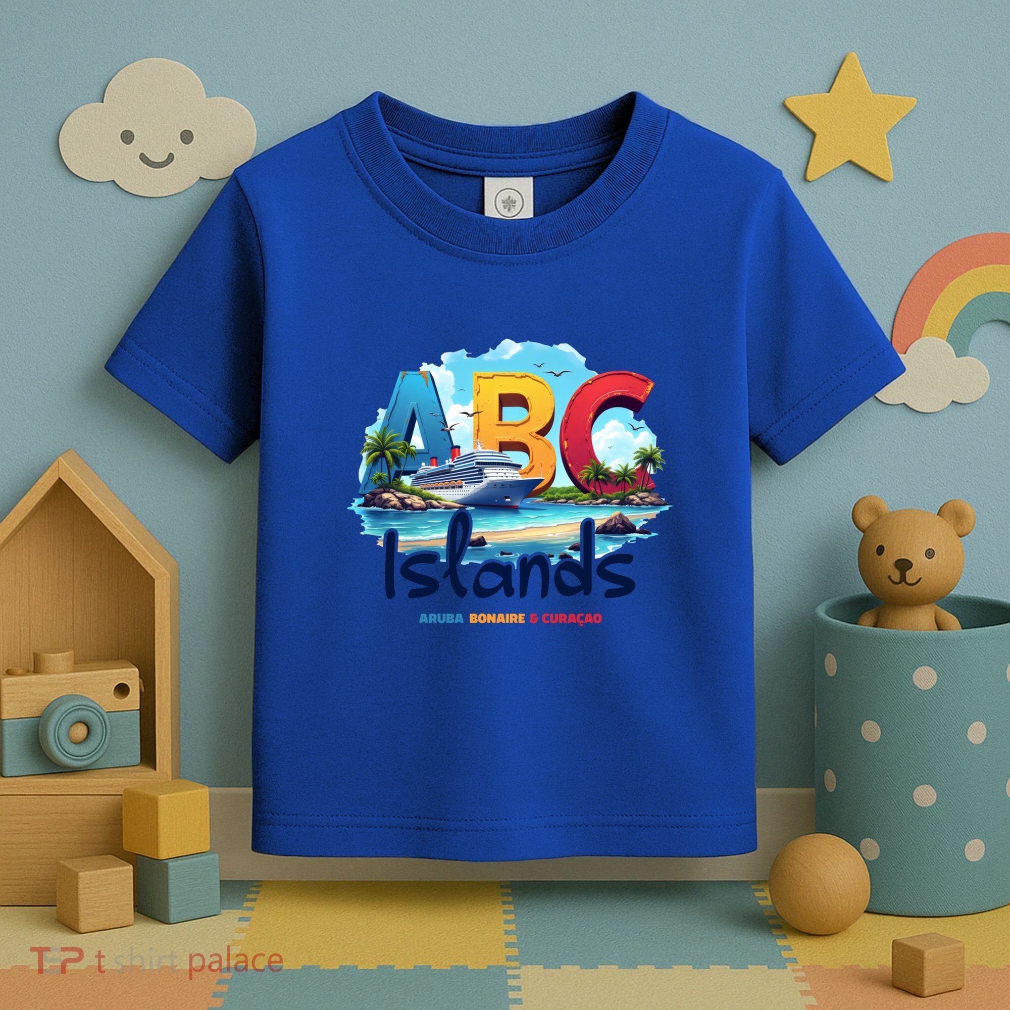 Abc Islands Aruba Bonaire Curacao Cruise Vacation Caribbean Great Gift Toddler T-Shirt