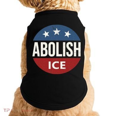 Abolish Ice Anti Trump Doggie Tank