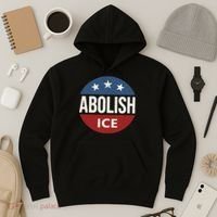 Abolish Ice Anti Trump Hoodie thumb 3