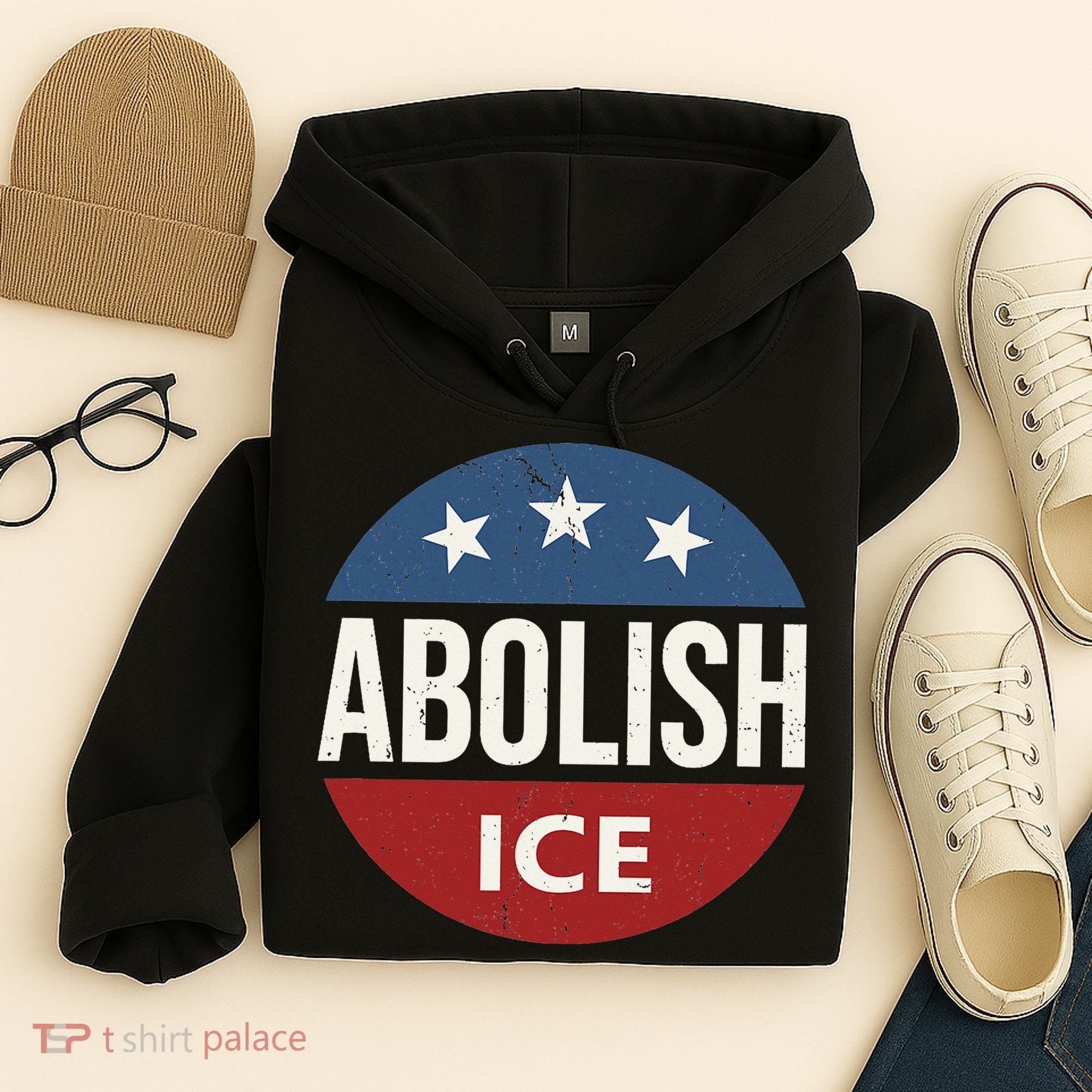 Abolish Ice Anti Trump Hoodie