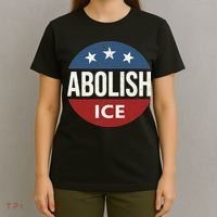 Abolish Ice Anti Trump T-Shirt thumb 4