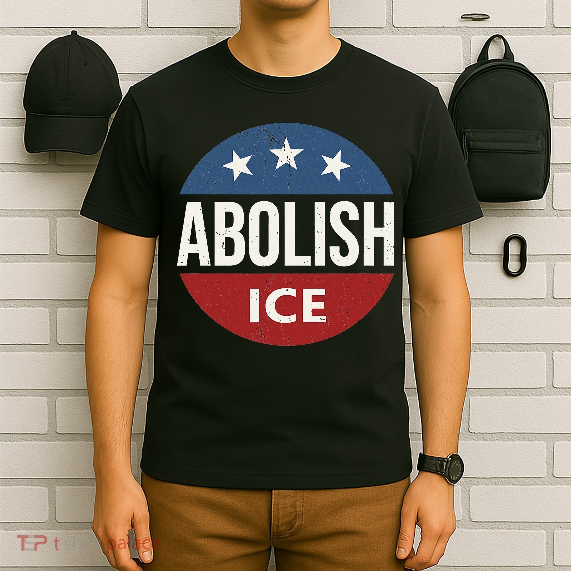 Abolish Ice Anti Trump T-Shirt