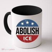 Abolish Ice Anti Trump Coffee Mug thumb 0