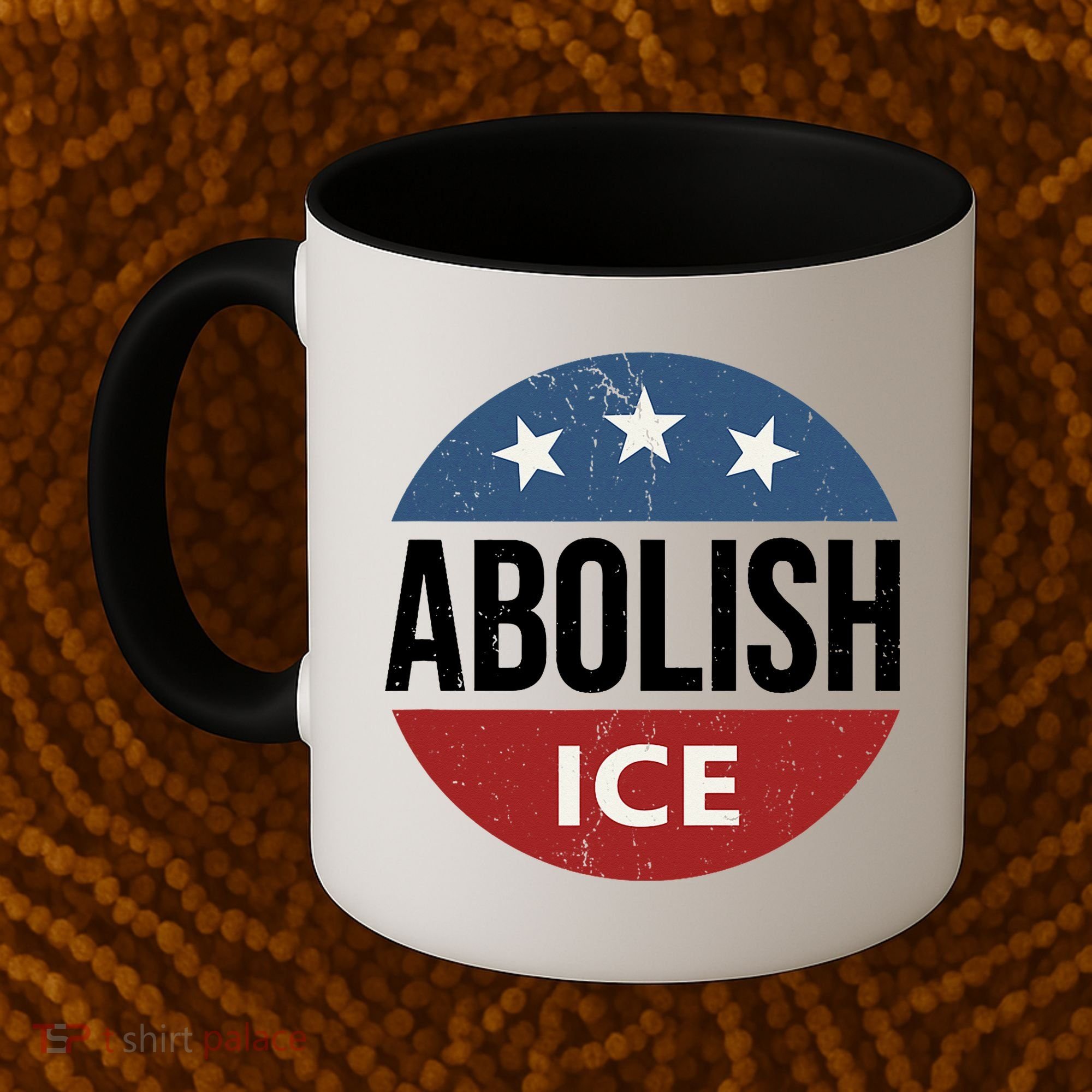 Abolish Ice Anti Trump Coffee Mug