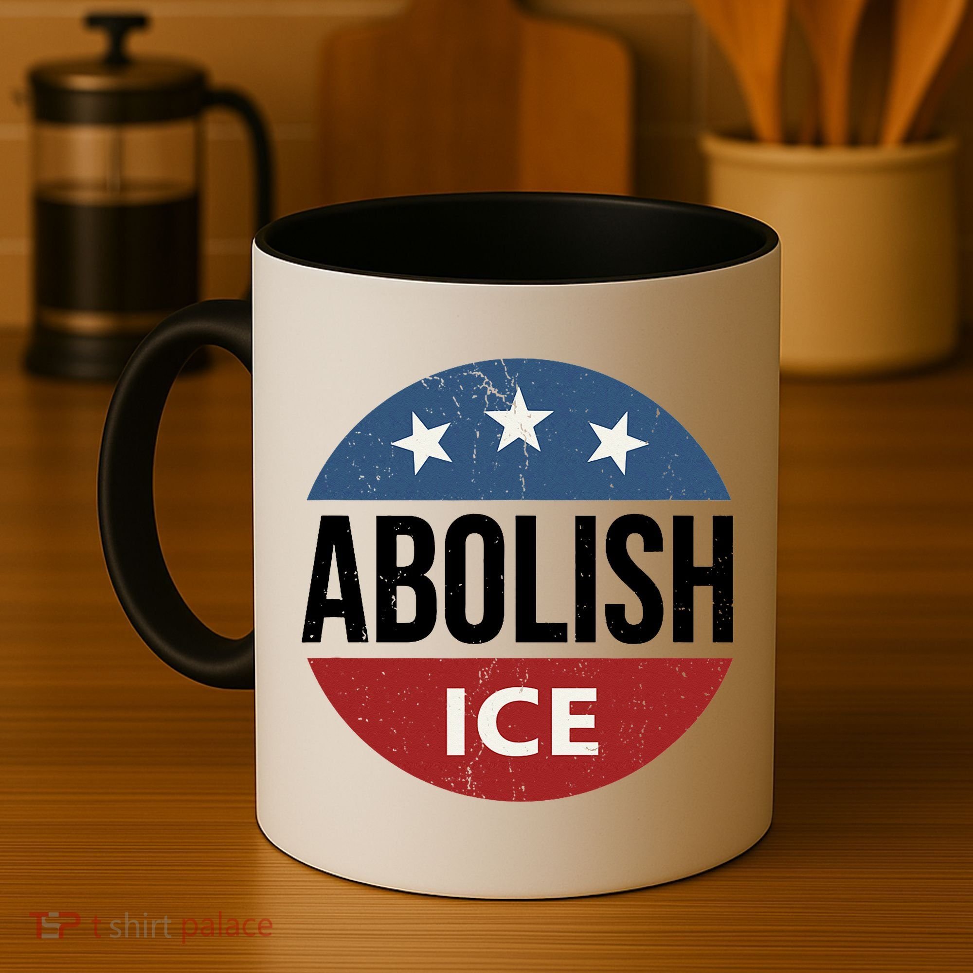 Abolish Ice Anti Trump Coffee Mug