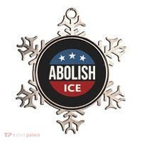 Abolish Ice Anti Trump Ornament thumb 0