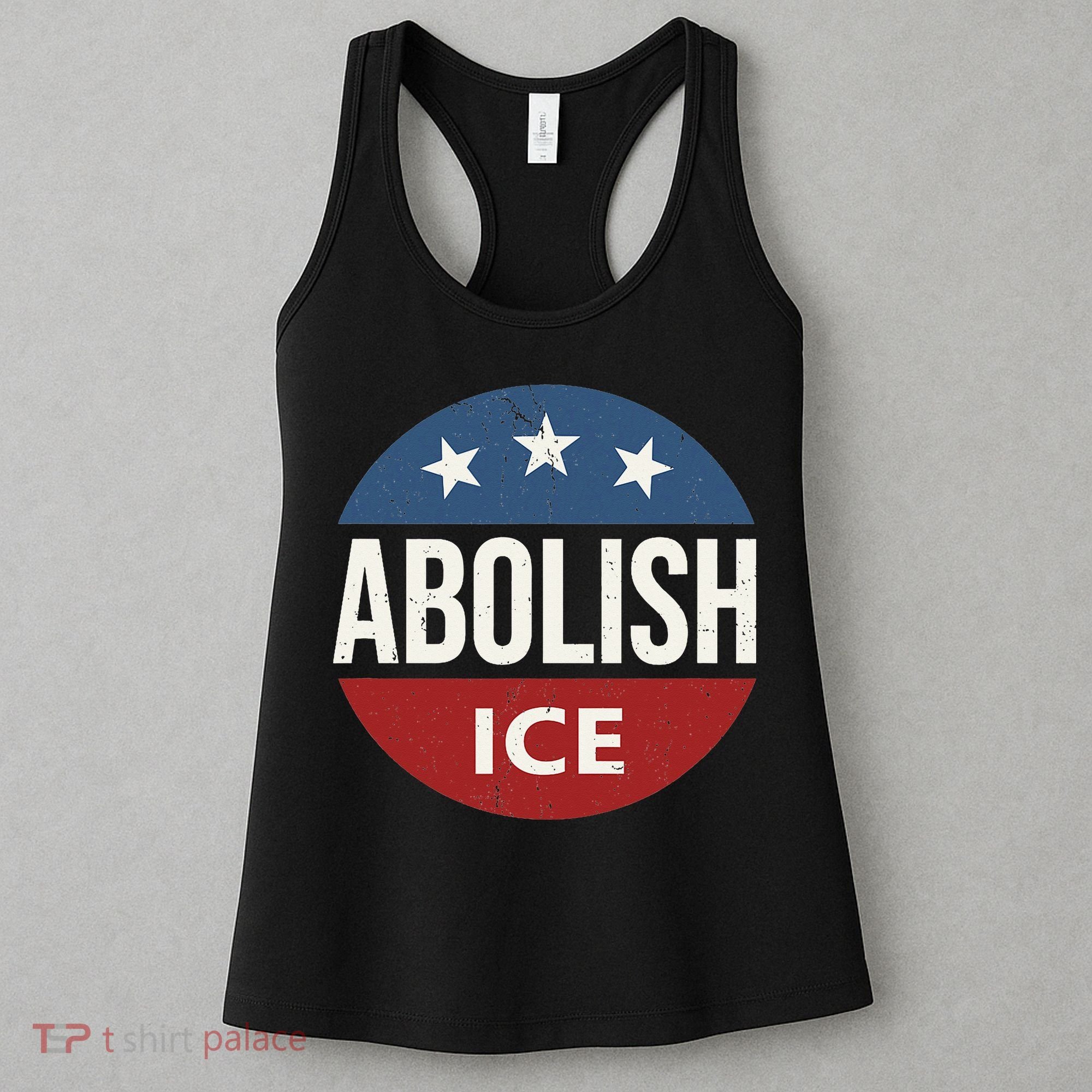 Abolish Ice Anti Trump Women's Tank Top
