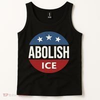 Abolish Ice Anti Trump Tank Top thumb 2